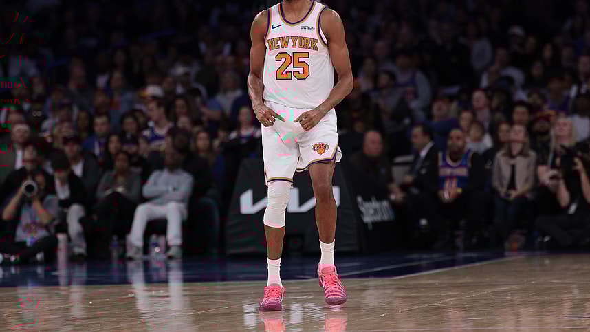 NBA: Preseason-Charlotte Hornets at New York Knicks, mikal bridges