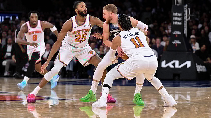 NBA: Preseason-Minnesota Timberwolves at New York Knicks