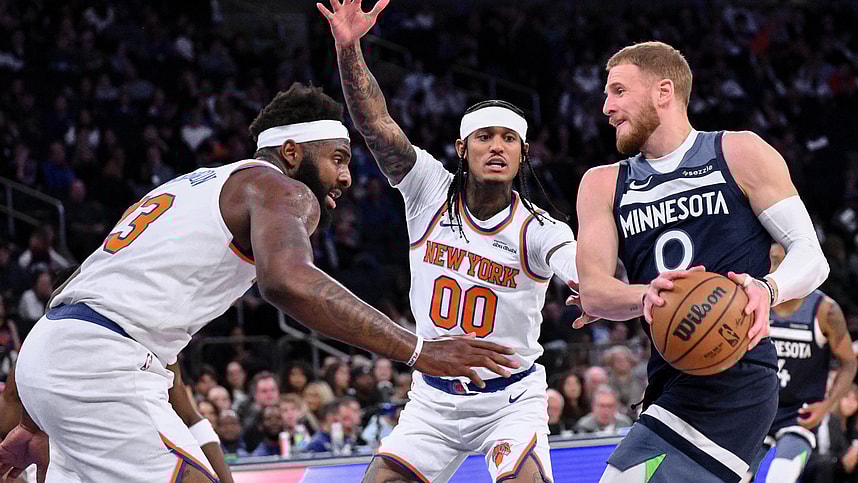 NBA: Preseason-Minnesota Timberwolves at New York Knicks