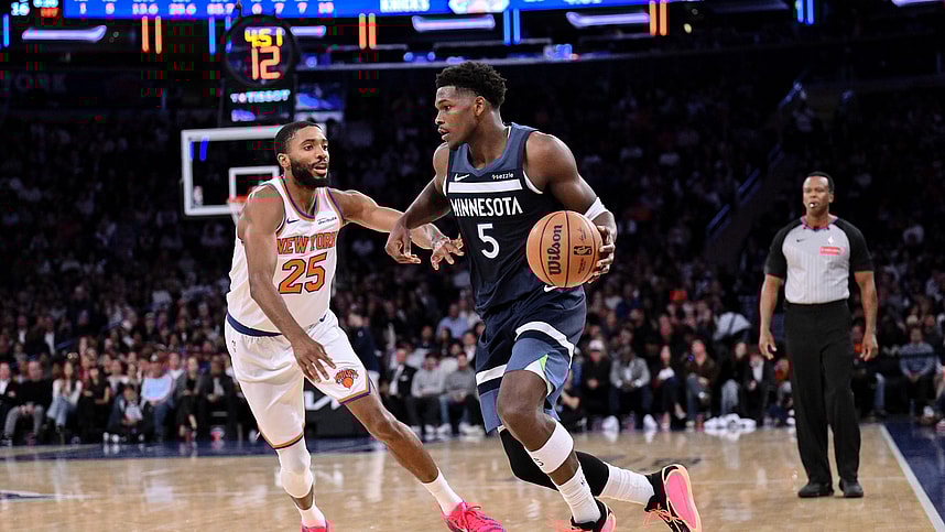 NBA: Preseason-Minnesota Timberwolves at New York Knicks, mikal bridges