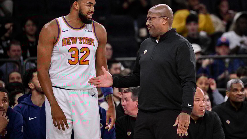NBA: Preseason-Minnesota Timberwolves at New York Knicks, mike brown