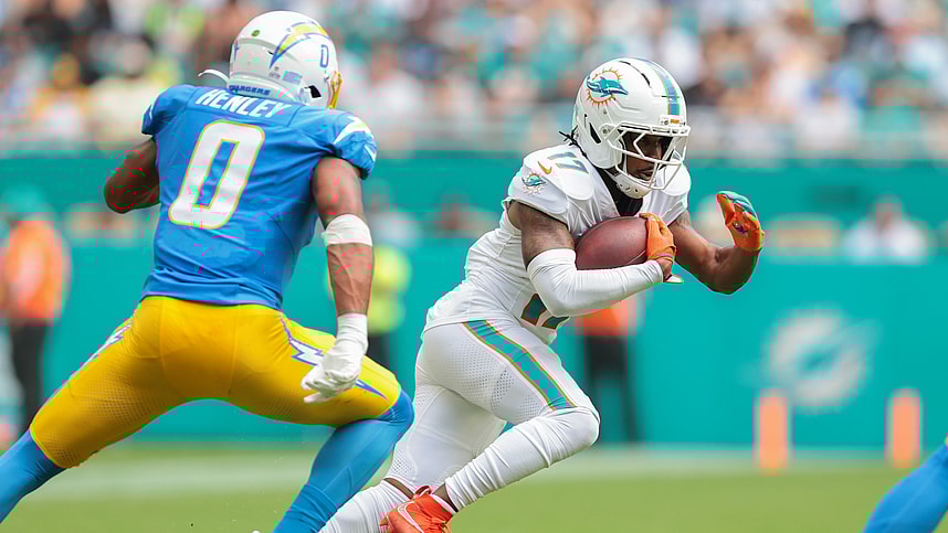 NFL: Los Angeles Chargers at Miami Dolphins, jaylen waddle, new york giants