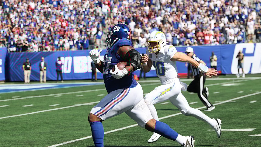 NFL: Los Angeles Chargers at New York Giants, dexter lawrence