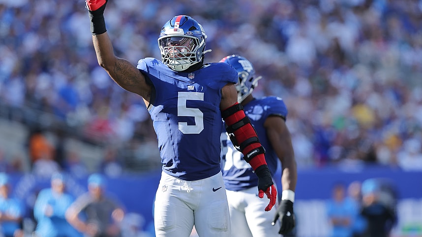 NFL: Los Angeles Chargers at New York Giants, kayvon thibodeaux