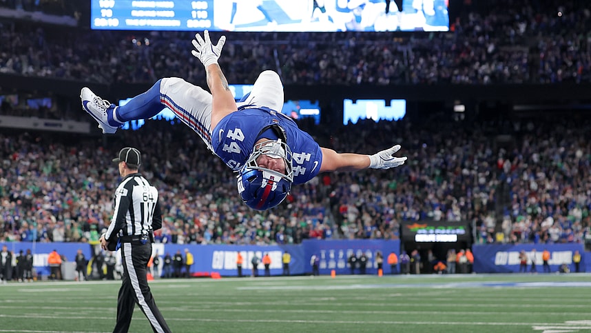 NFL: Philadelphia Eagles at New York Giants, cam skattebo