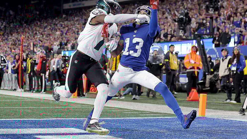 NFL: Philadelphia Eagles at New York Giants, jalin hyatt