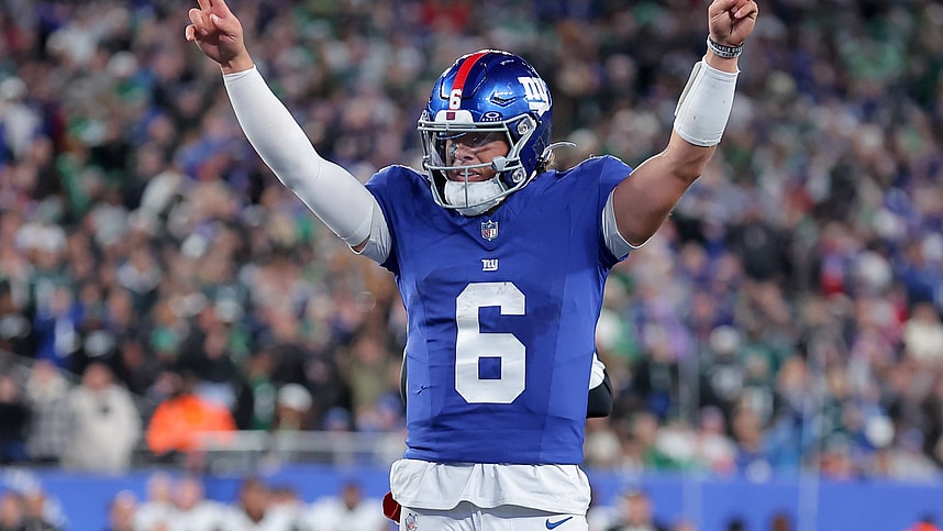 NFL: Philadelphia Eagles at New York Giants, jaxson dart