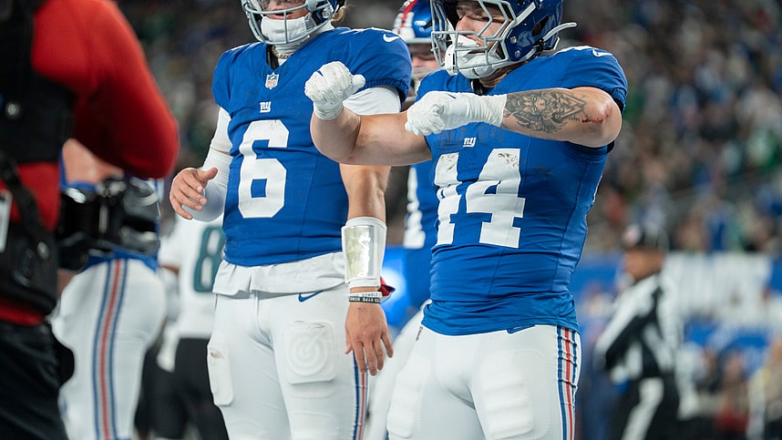 Jaxson Dart, Cam Skattebo, Giants