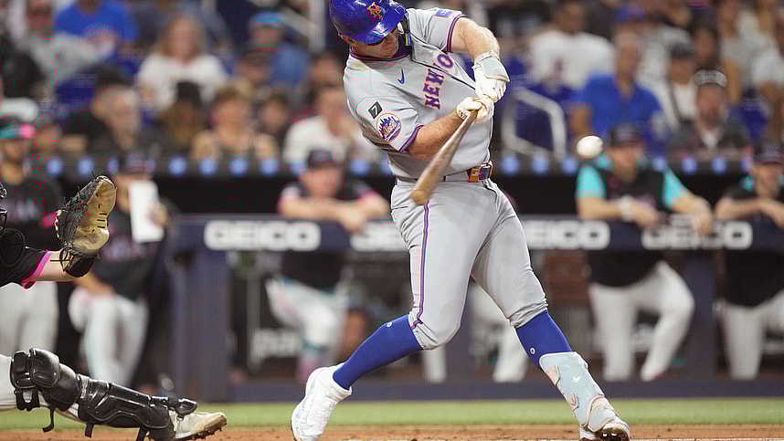 MLB: New York Mets at Miami Marlins, pete alonso, yankees