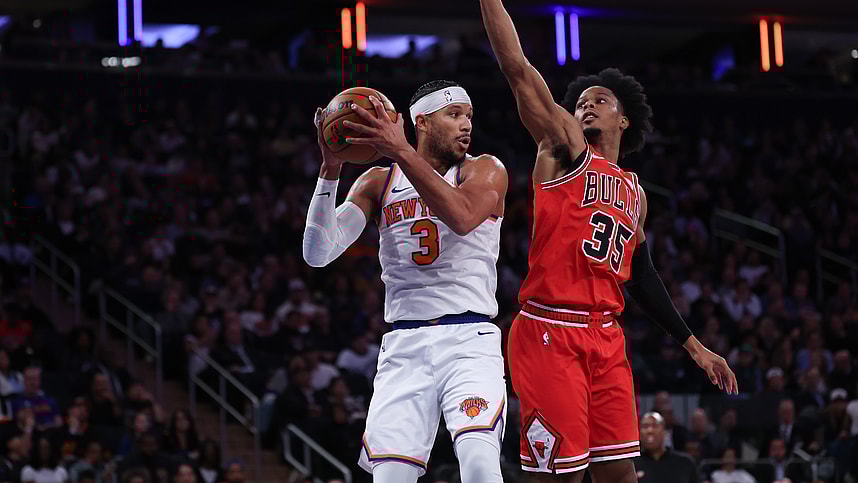 NBA: Chicago Bulls at New York Knicks, josh hart