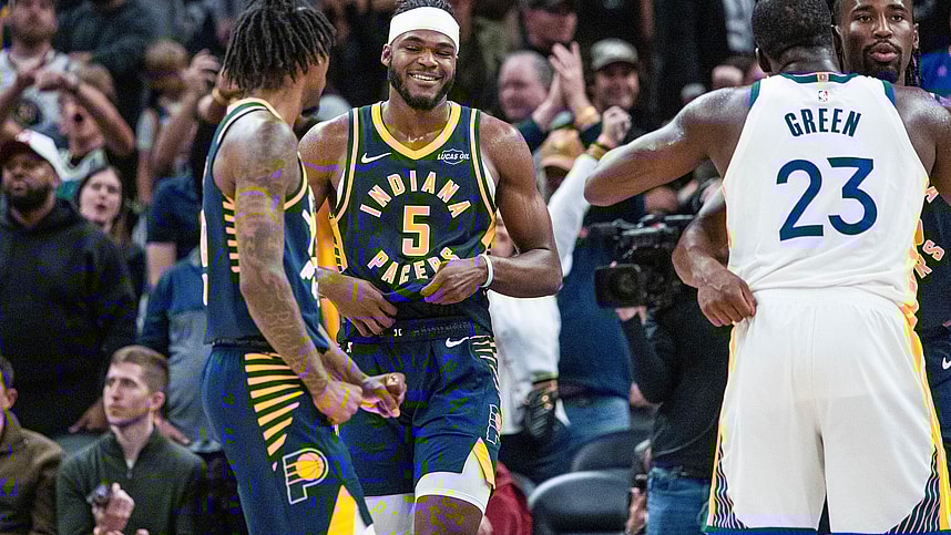 NBA: Golden State Warriors at Indiana Pacers