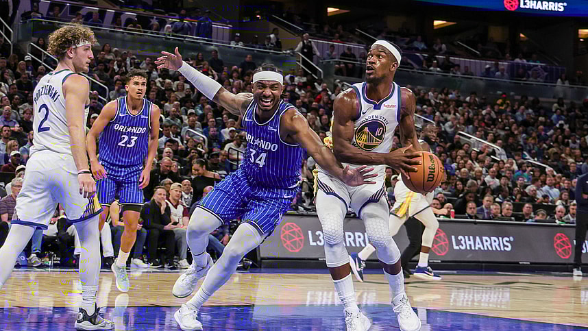 NBA: Golden State Warriors at Orlando Magic