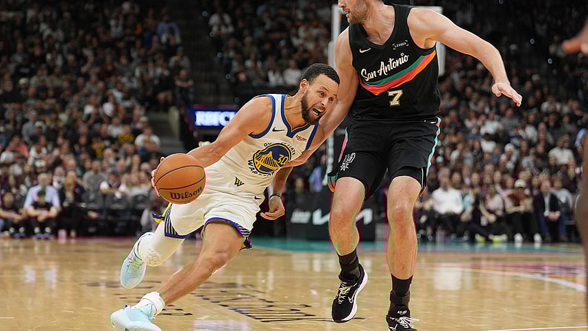 NBA: Golden State Warriors at San Antonio Spurs
