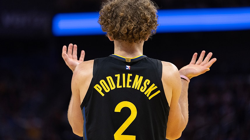 Podziemski, NBA: Indiana Pacers at Golden State Warriors