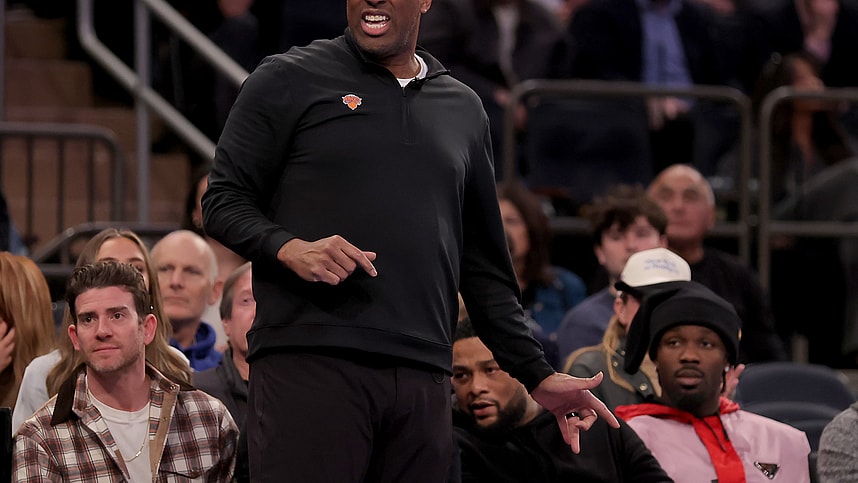 NBA: Miami Heat at New York Knicks