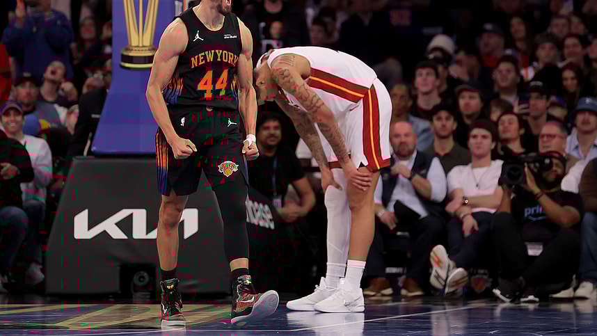 NBA: Miami Heat at New York Knicks, landry shamet