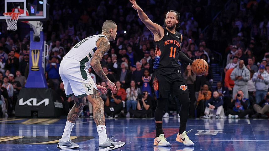 NBA: Milwaukee Bucks at New York Knicks