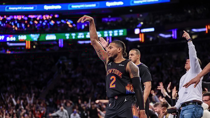 NBA: Milwaukee Bucks at New York Knicks, miles mcbride