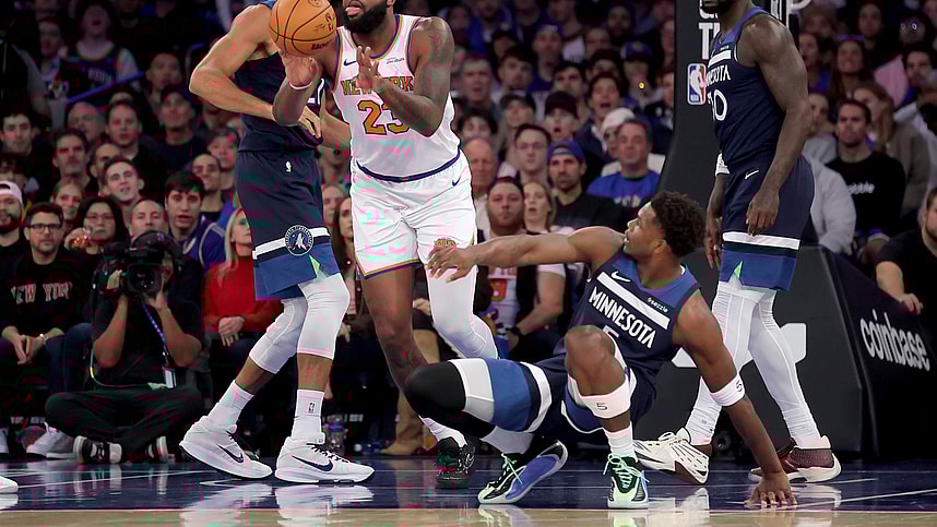 NBA: Minnesota Timberwolves at New York Knicks