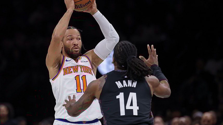NBA: New York Knicks at Brooklyn Nets