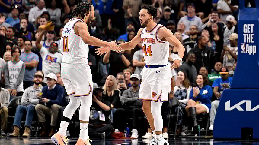 NBA: New York Knicks at Dallas Mavericks, landry shamet