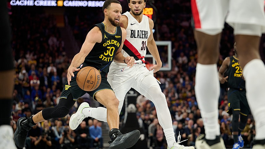 NBA: Portland Trail Blazers at Golden State Warriors
