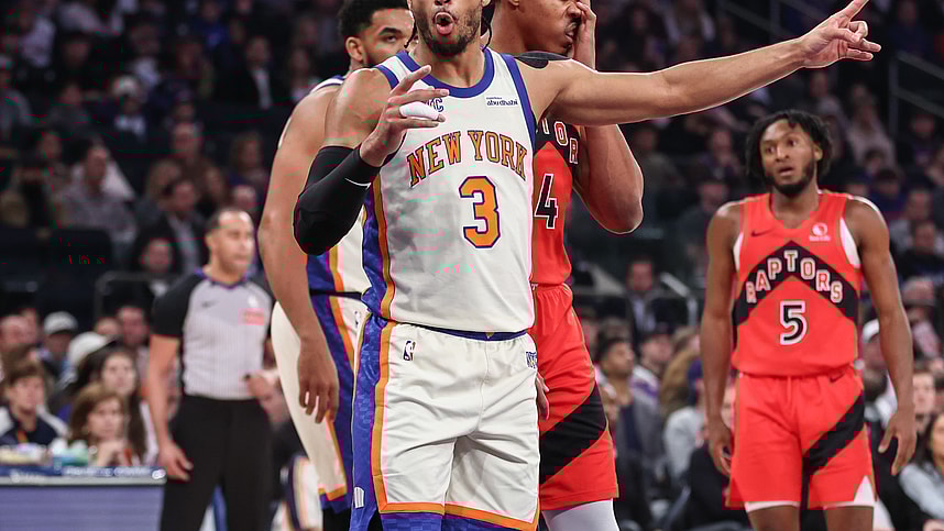 NBA: Toronto Raptors at New York Knicks