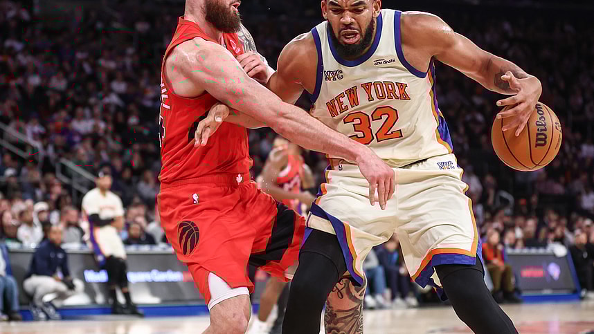 NBA: Toronto Raptors at New York Knicks