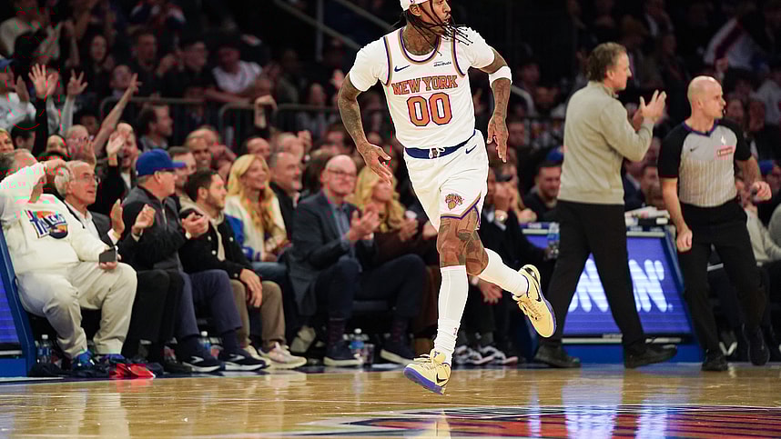 NBA: Washington Wizards at New York Knicks, jordan clarkson