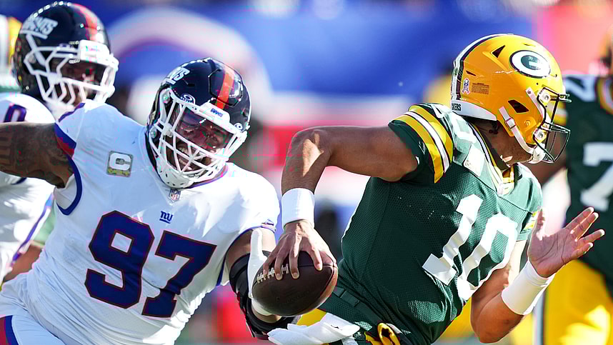 NFL: Green Bay Packers at New York Giants