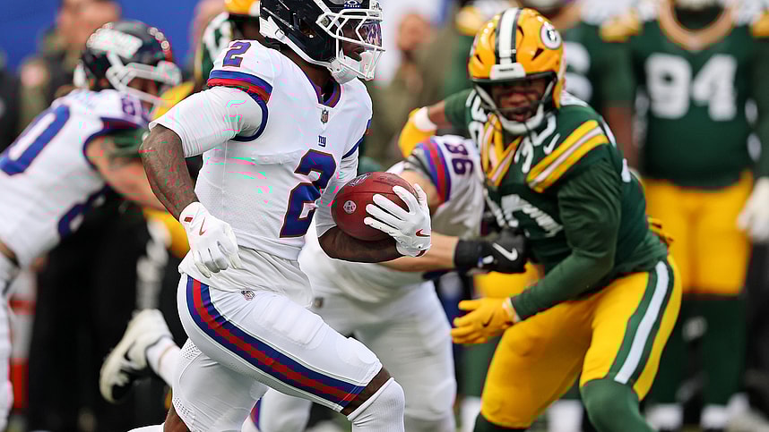 deonte banks, NFL: Green Bay Packers at New York Giants