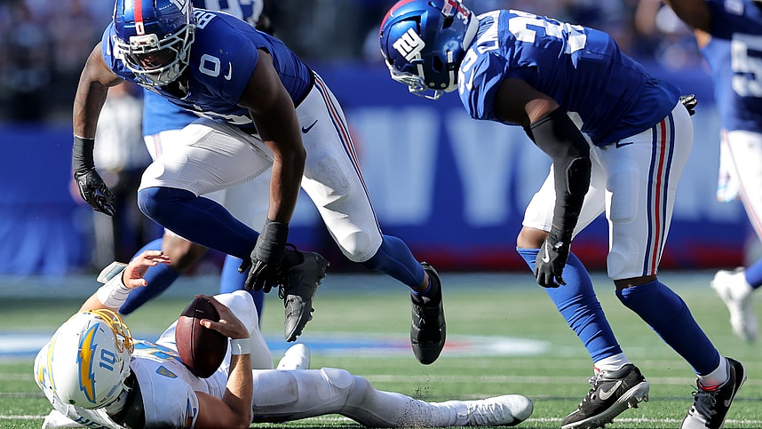 NFL: Los Angeles Chargers at New York Giants