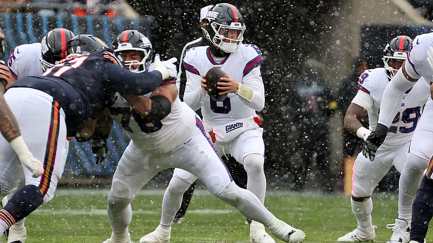 NFL: New York Giants at Chicago Bears, jaxson dart