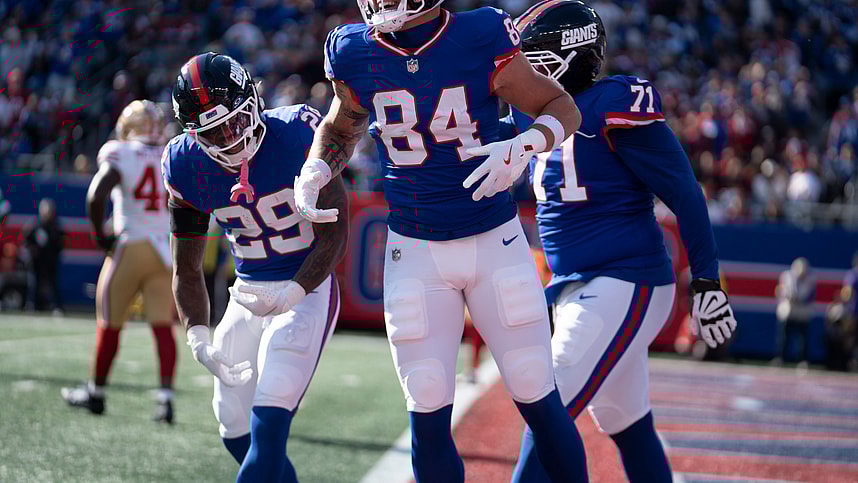 Syndication: The Record, new york giants, theo johnson