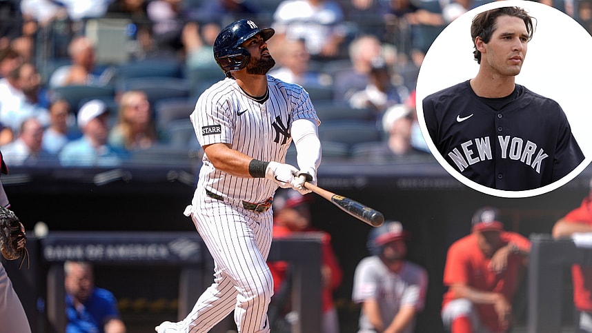 MLB: Washington Nationals at New York Yankees, jasson dominguez