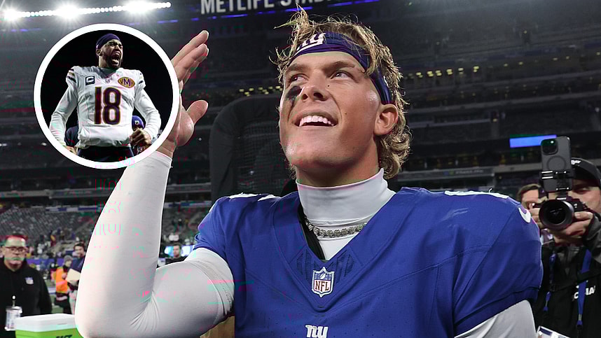 Giants, Jaxson Dart, Bears, Caleb Williams