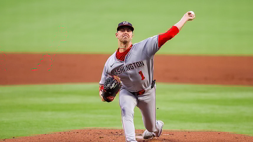 MLB: Washington Nationals at Atlanta Braves, mackenzie gore, yankees