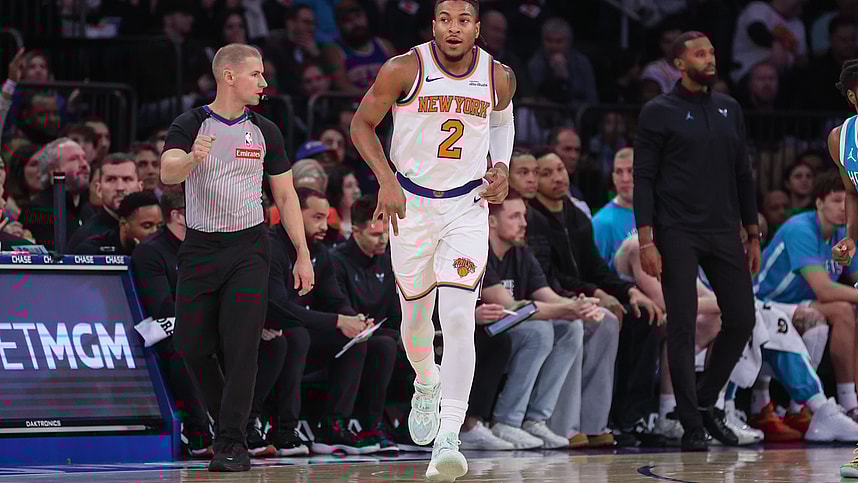 NBA: Charlotte Hornets at New York Knicks