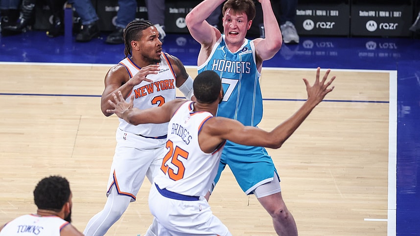 NBA: Charlotte Hornets at New York Knicks