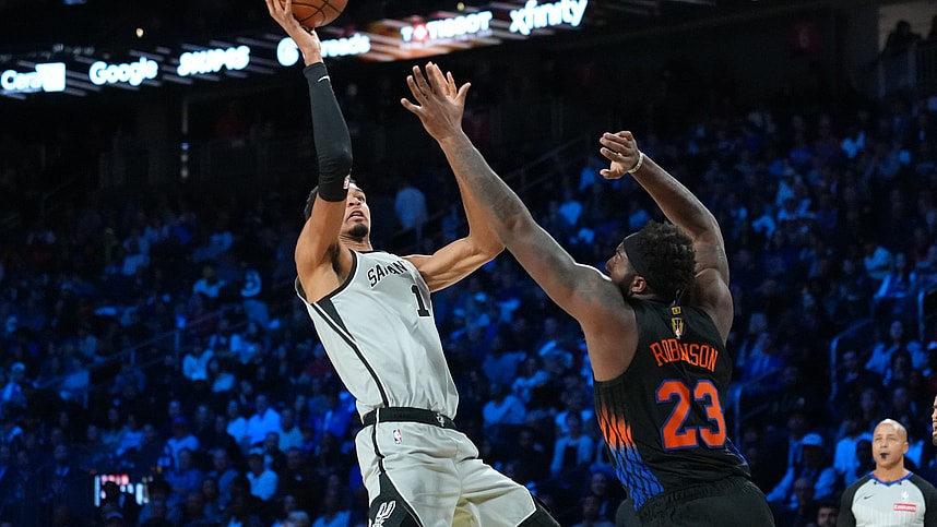 NBA: Emirates Cup Championship-San Antonio Spurs at New York Knicks
