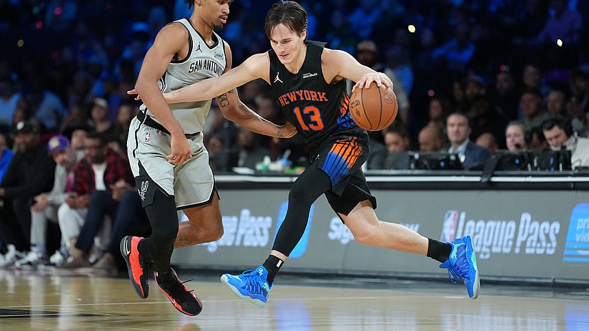 NBA: Emirates Cup Championship-San Antonio Spurs at New York Knicks