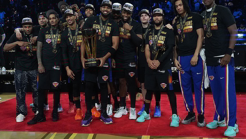 NBA: Emirates Cup Championship-San Antonio Spurs at New York Knicks