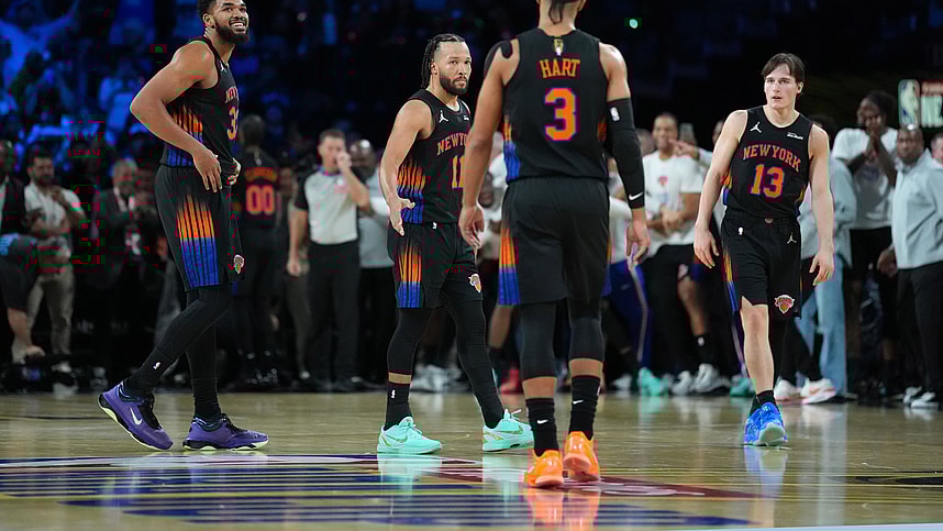 NBA: Emirates Cup Championship-San Antonio Spurs at New York Knicks