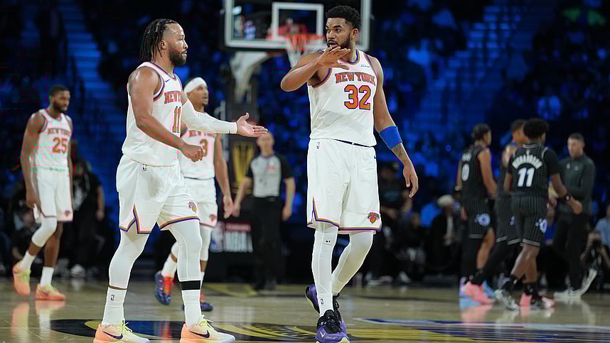 NBA: Emirates Cup-Semi Finals-New York Knicks at Orlando Magic