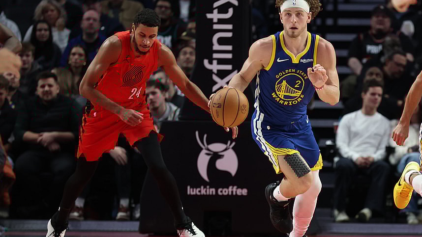 NBA: Golden State Warriors at Portland Trail Blazers