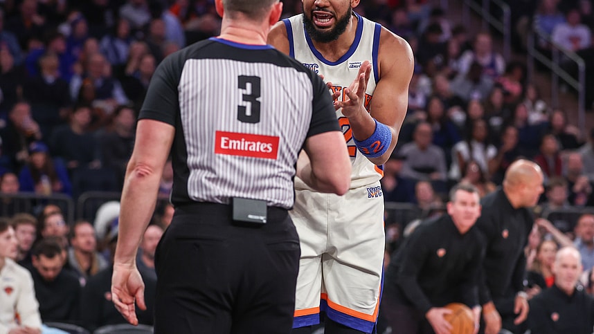 NBA: Miami Heat at New York Knicks