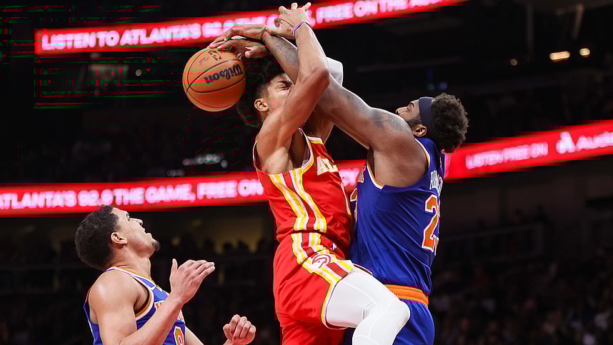 NBA: New York Knicks at Atlanta Hawks