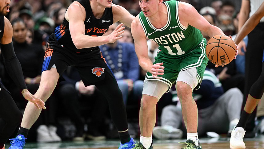 NBA: New York Knicks at Boston Celtics