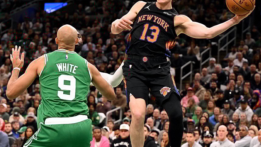 NBA: New York Knicks at Boston Celtics