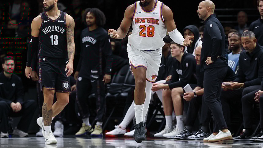 NBA: New York Knicks at Brooklyn Nets